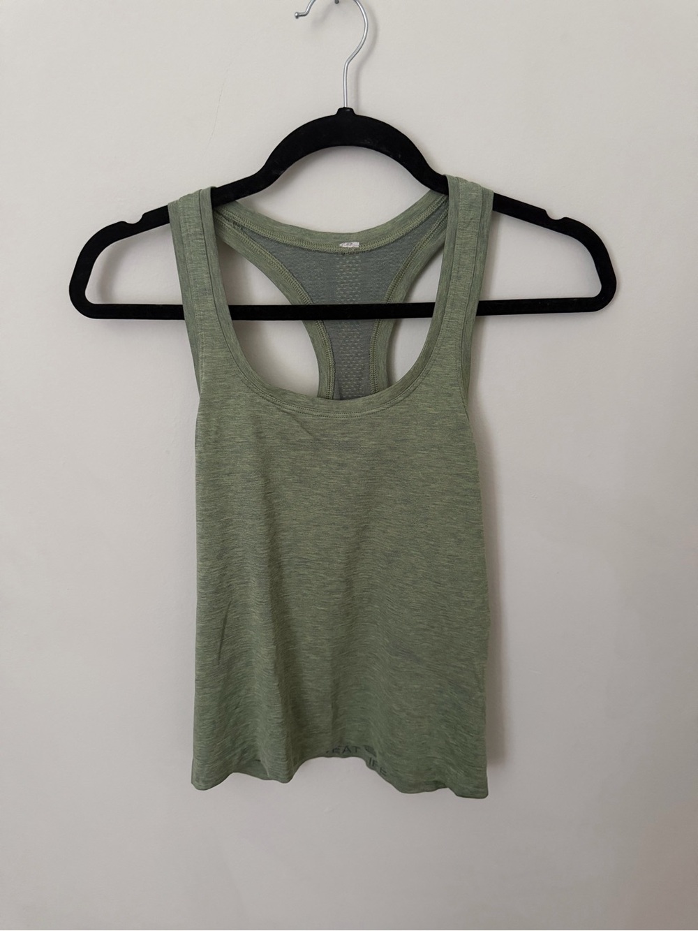 lululemon athletica Sage Green Racerback Tank